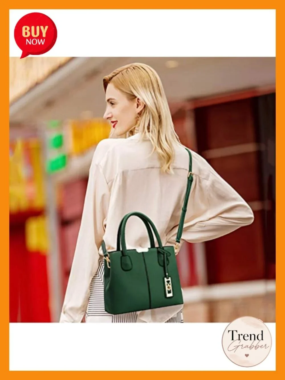 Satchel Handbag Shoulder Purse Tote Crossbody Bag Women PU Leather